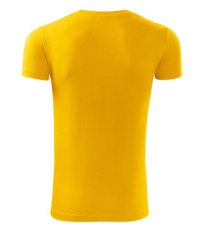Męska koszulka MALFINI Viper 143-żółty