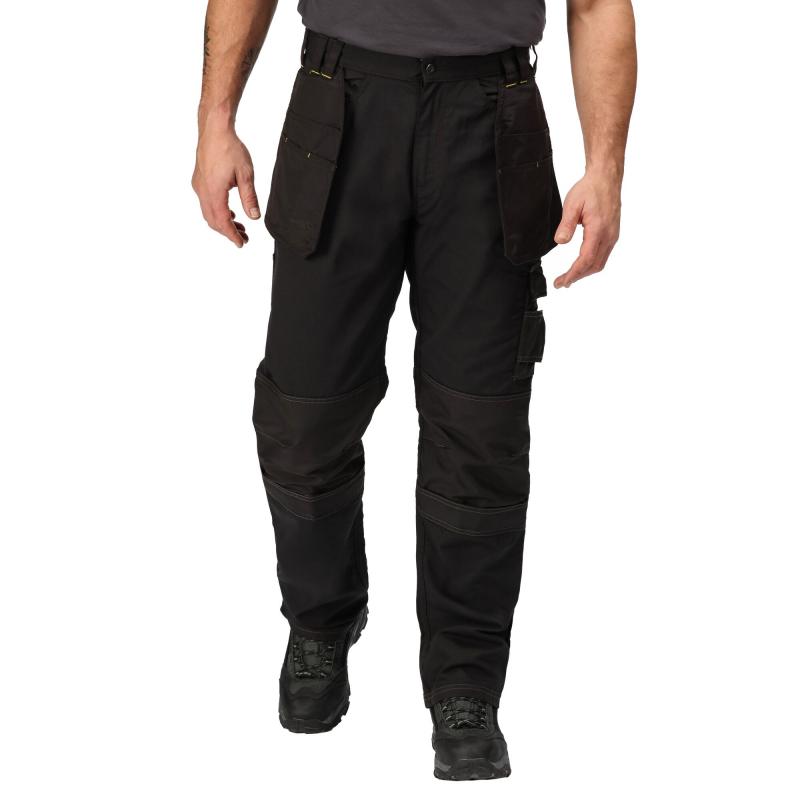 Męskie spodnie robocze Regatta Professional HARDWEAR HOLSTER TROUSERS regular-Black