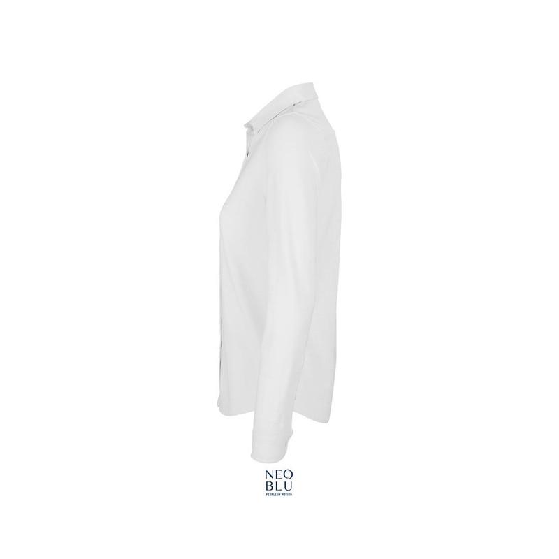 Damska koszula biznesowa NEOBLU BASILE WOMEN-Optic white
