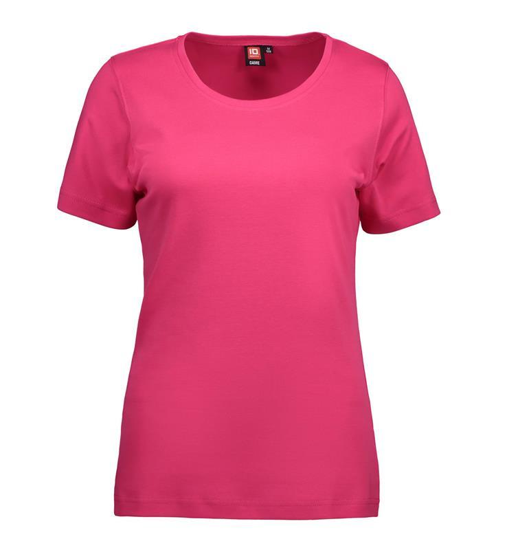 Damska koszulka ID Interlock 0508-Pink