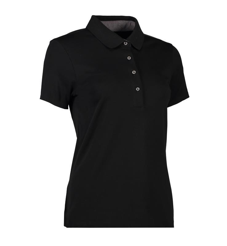 Damska koszulka polo premium SEVEN SEAS S610-Black