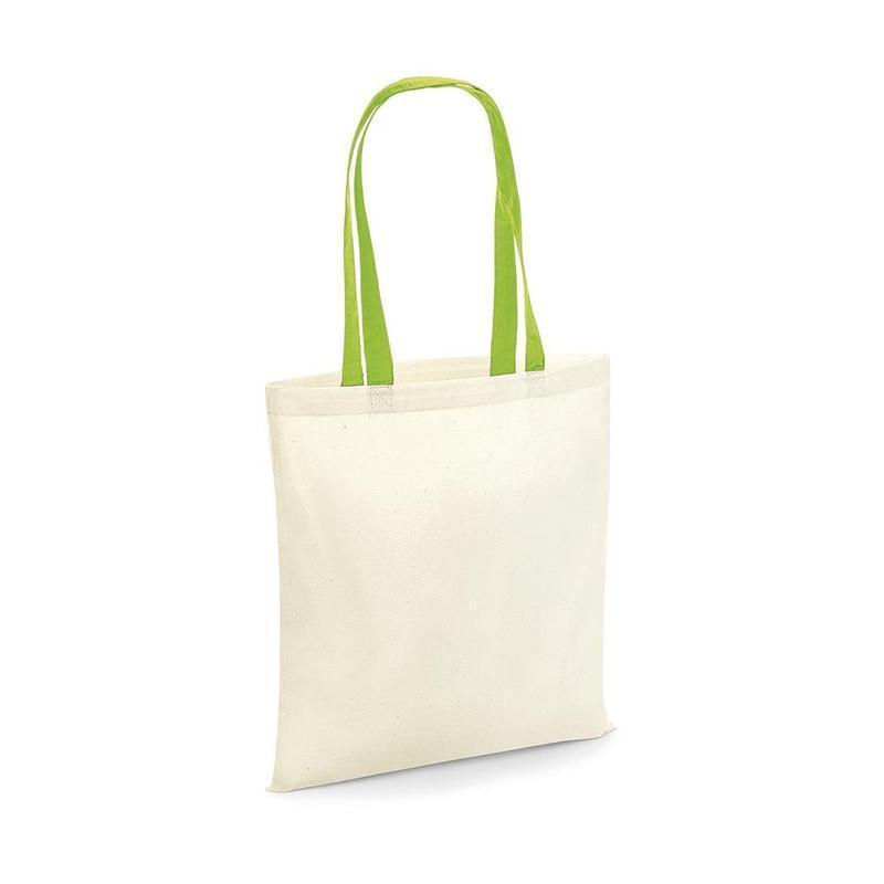 Torba z uchwytami WESTFORD MILL Bag for Life-Natural/Lime Green