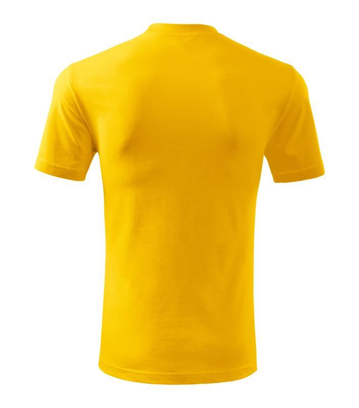 Klasyczna koszulka męska MALFINI Classic 101-żółty
