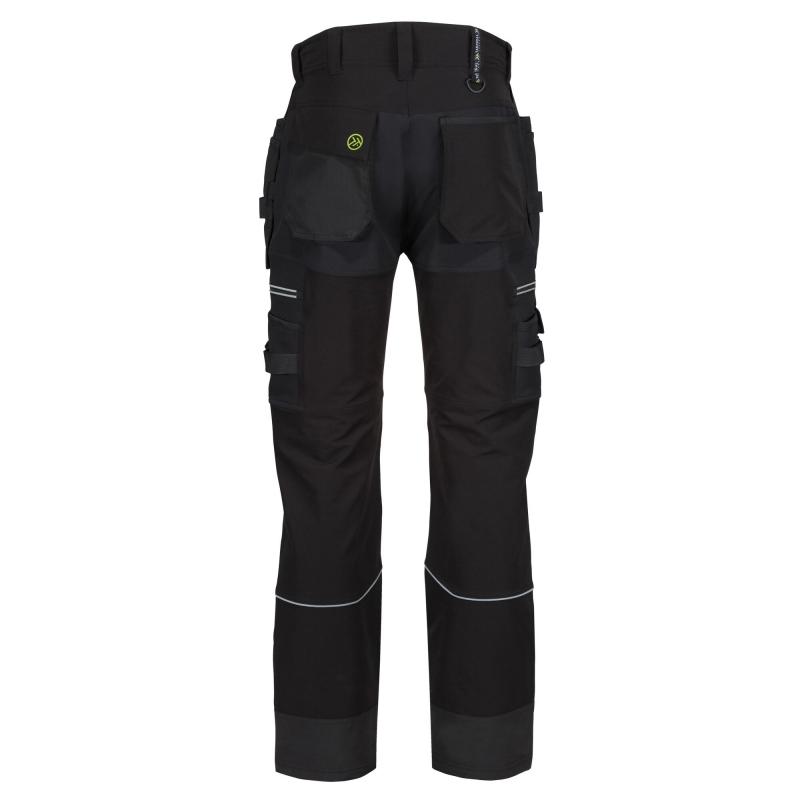 Spodnie robocze wzmacniane Regatta Professional TACTICAL INFILTRATE STRETCH TROUSER long-Black