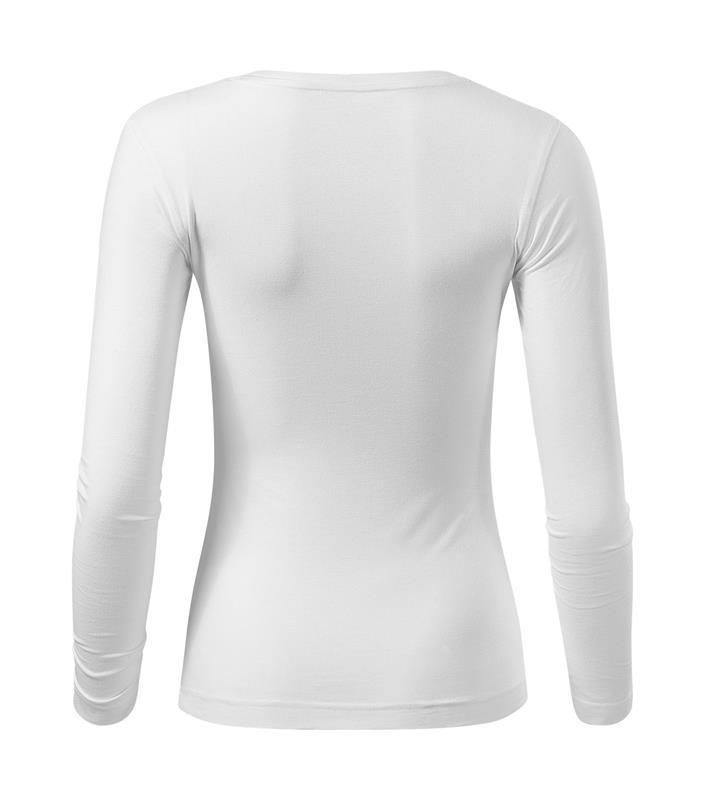 Koszulka damska z długim rękawem MALFINI Fit-T LS 169-biały