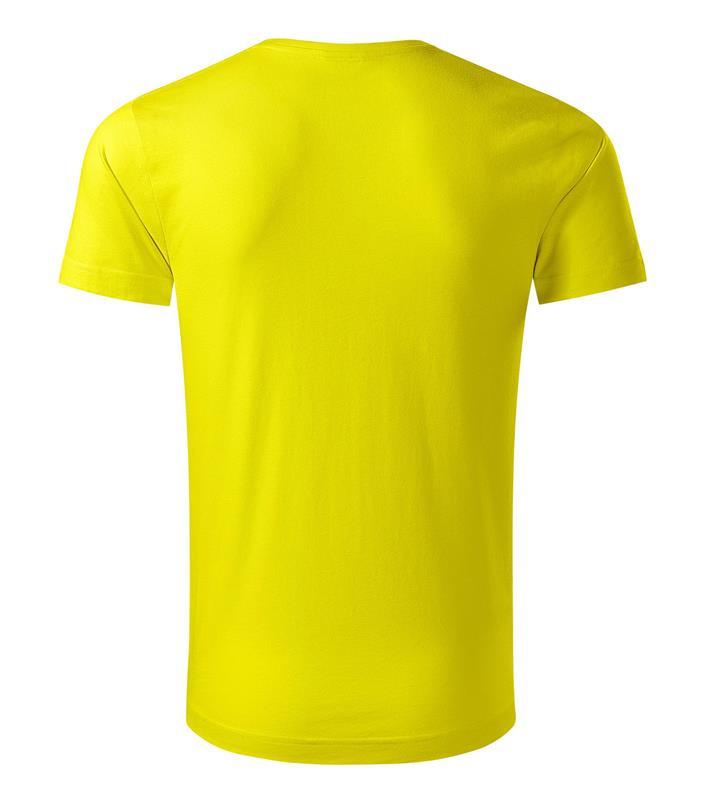 Koszulka t-shirt męski MALFINI Origin 171-cytrynowy