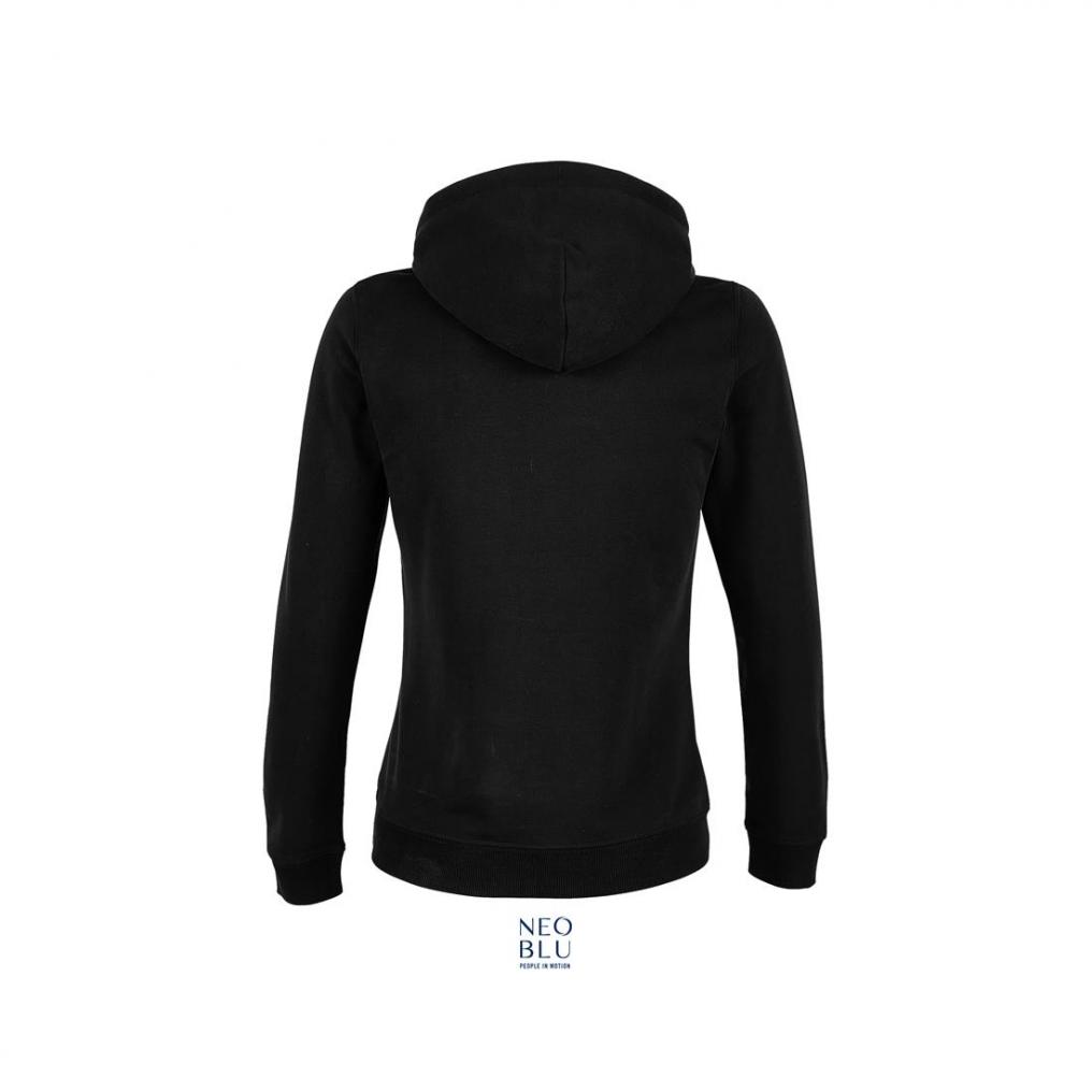 Damska bluza hoodie NEOBLU NICHOLAS WOMEN-Deep black