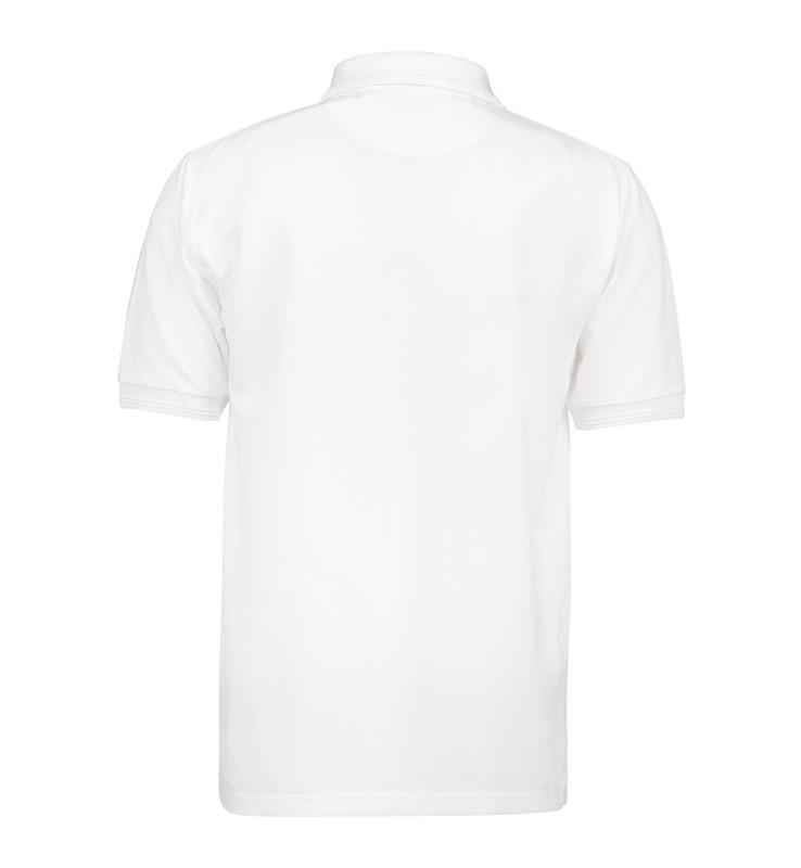 Męska koszulka polo PRO WEAR kieszonka 0320-White
