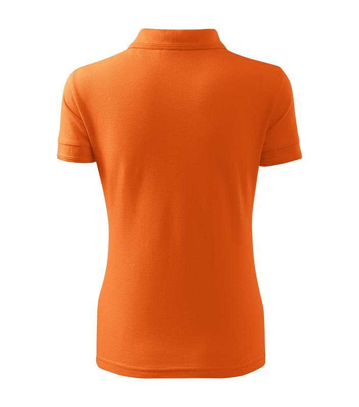 Damska koszulka polo RIMECK Reserve R23-pomarańczowy