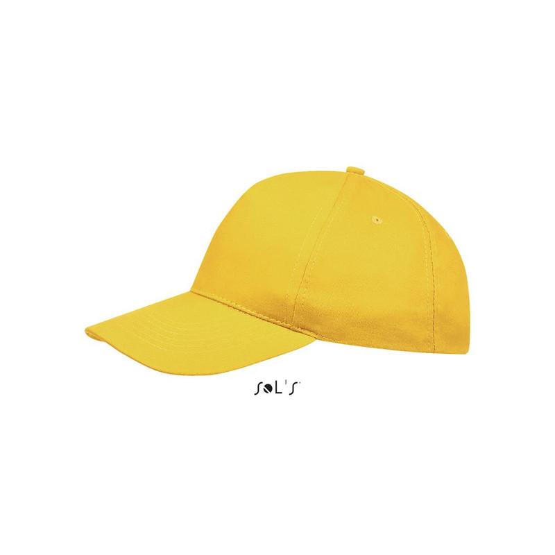 5-panelowa czapka z daszkiem SOL'S SUNNY-Gold