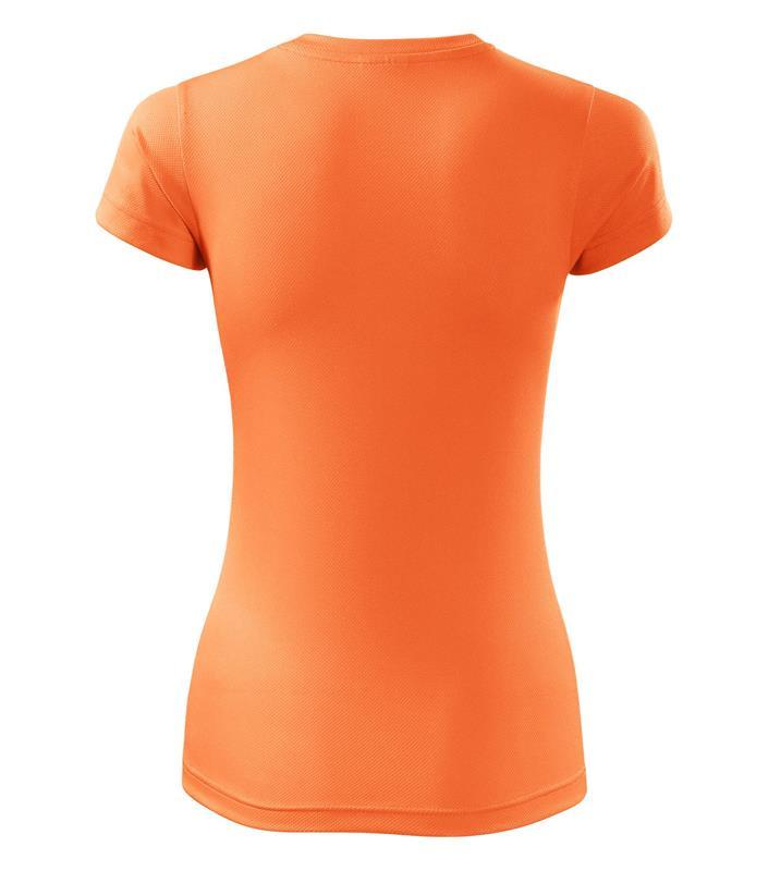 Damska koszulka techniczna MALFINI Fantasy 140-neon mandarine