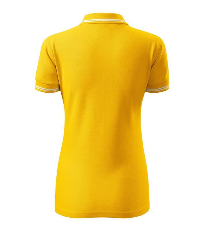 Damska koszulka polo MALFINI Urban 220-żółty