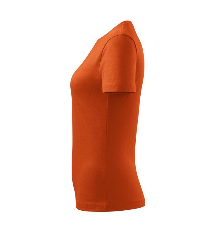 Klasyczna koszulka damska MALFINI Classic New 133-pomarańczowy