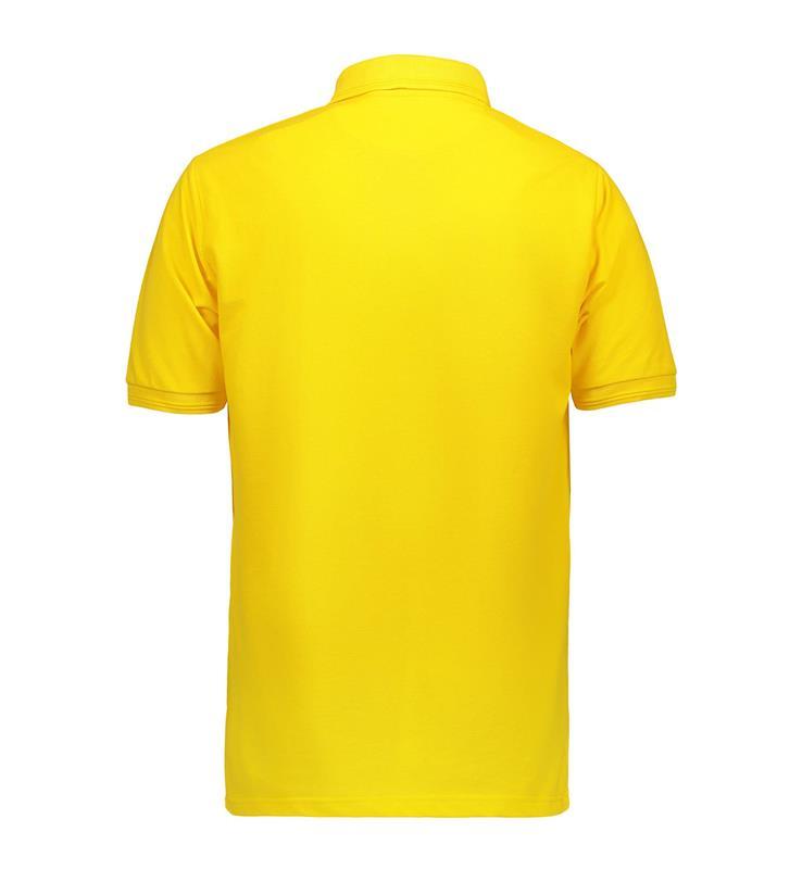 Męska koszulka polo PRO WEAR kieszonka 0320-Yellow