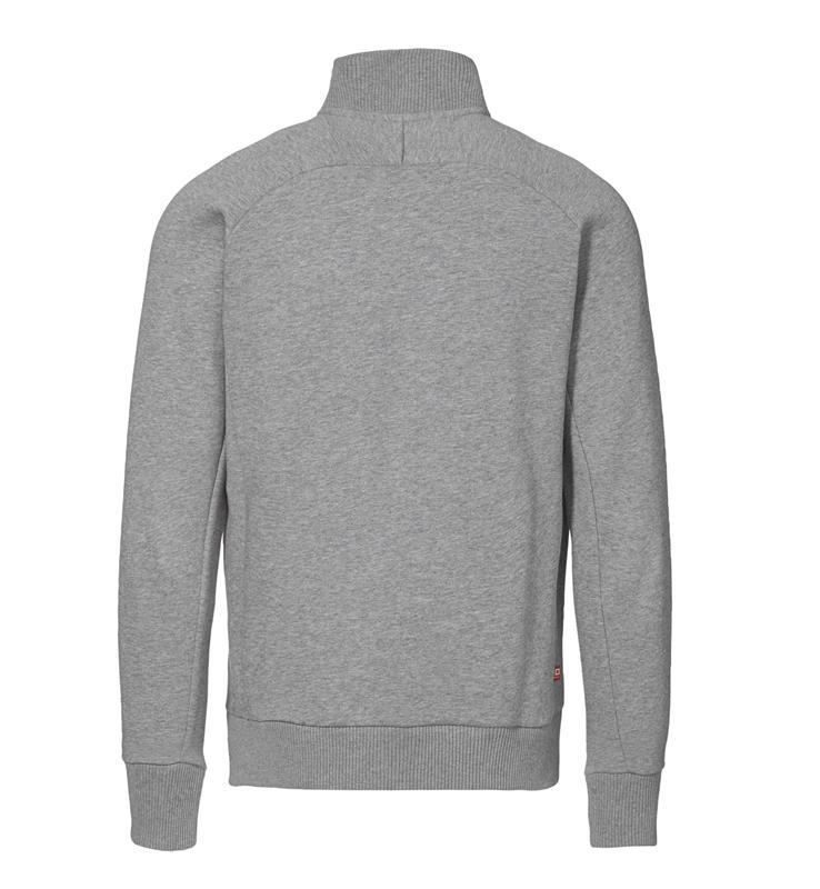 Męska bluza dresowa ID 0628-Grey melange