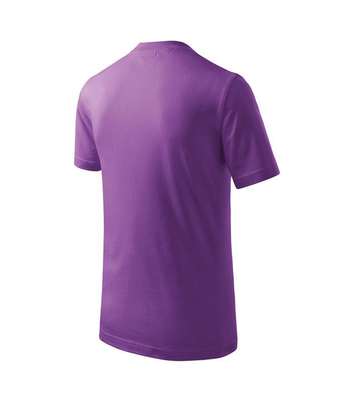 Koszulka dziecięca MALFINI Basic 138-fioletowy