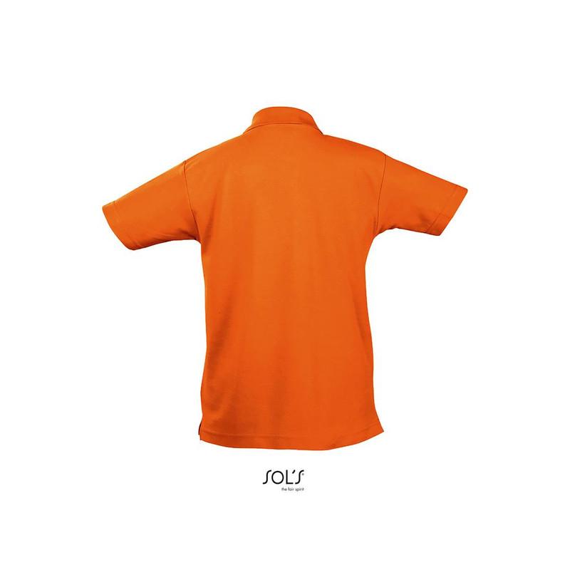 Dziecięca koszulka polo SOL'S SUMMER II KIDS-Orange