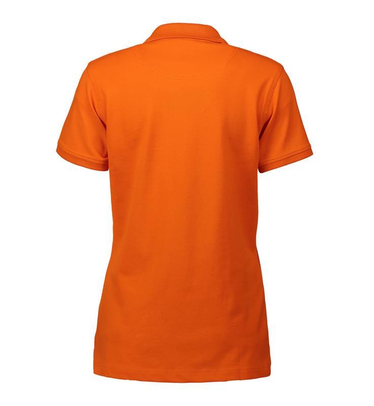 Damska koszulka polo ze stretchem ID 0527-Orange