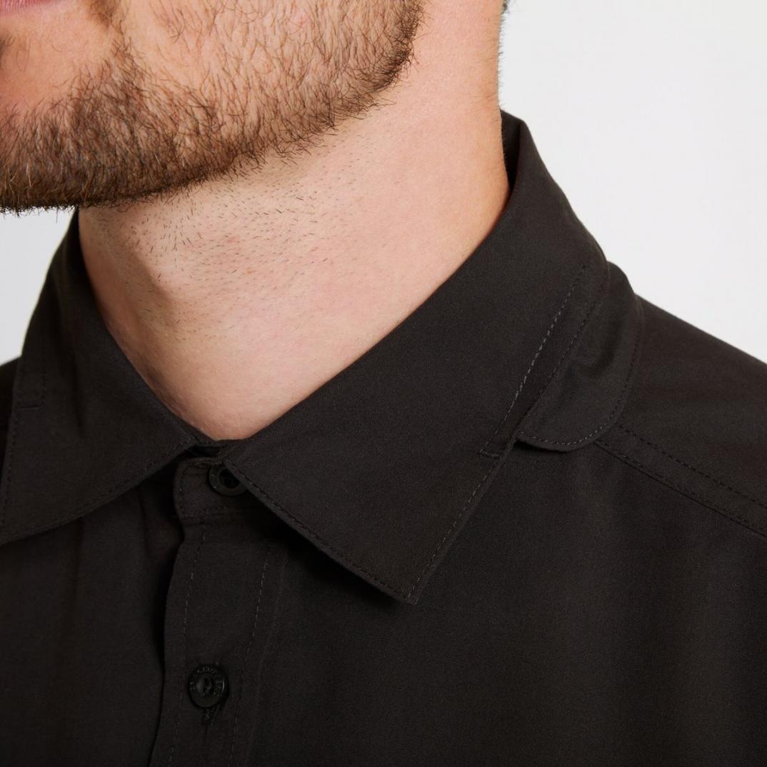 Craghoppers Expert Kiwi Long Sleeved Shirt-Black