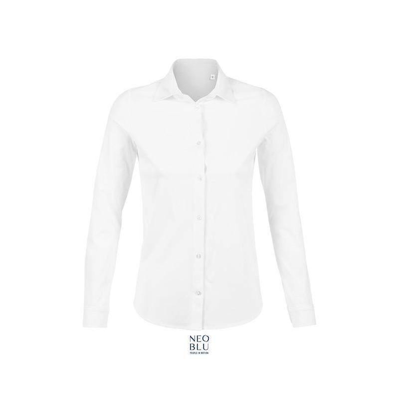 Damska koszula biznesowa NEOBLU BALTHAZAR WOMEN-Optic white