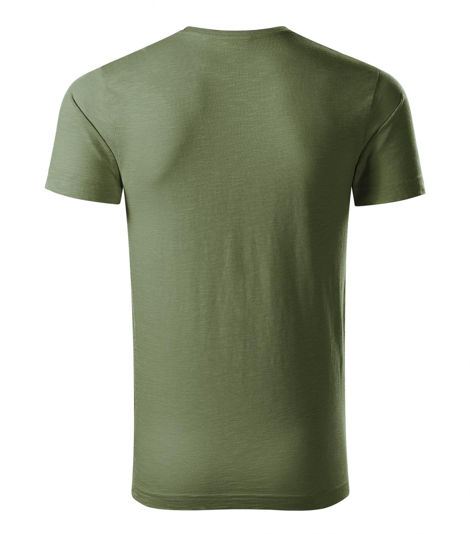 T-shirt klasyczny męski MALFINI Native 173-khaki