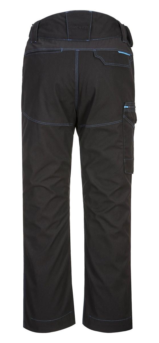 Elastyczne serwisowe spodnie robocze PORTWEST WX3 T711-Black