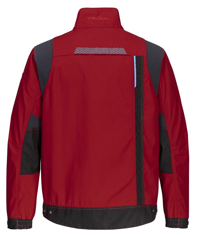 Elastyczna kurtka robocza PORTWEST WX3 T703-Deep Red