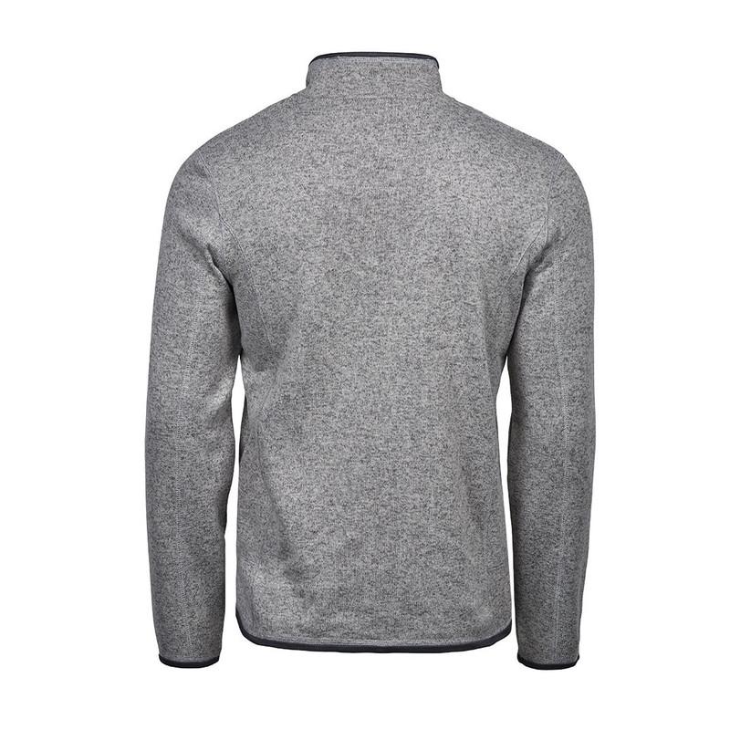 TEE JAYS Men´s Outdoor Fleece Jacket TJ9615-Grey Melange