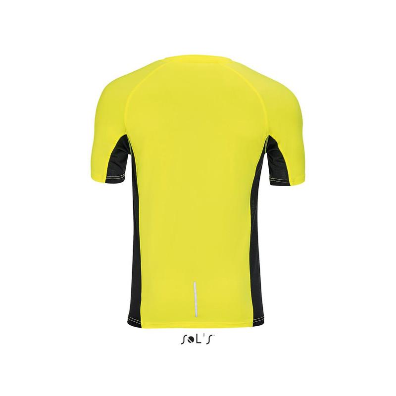 Koszulka sportowa SOL'S SYDNEY MEN-Neon yellow