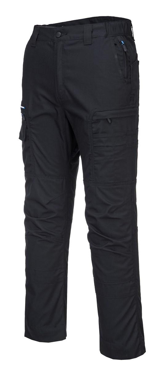 Wytrzymałe spodnie robocze PORTWEST KX3 Riptsop T802-Black