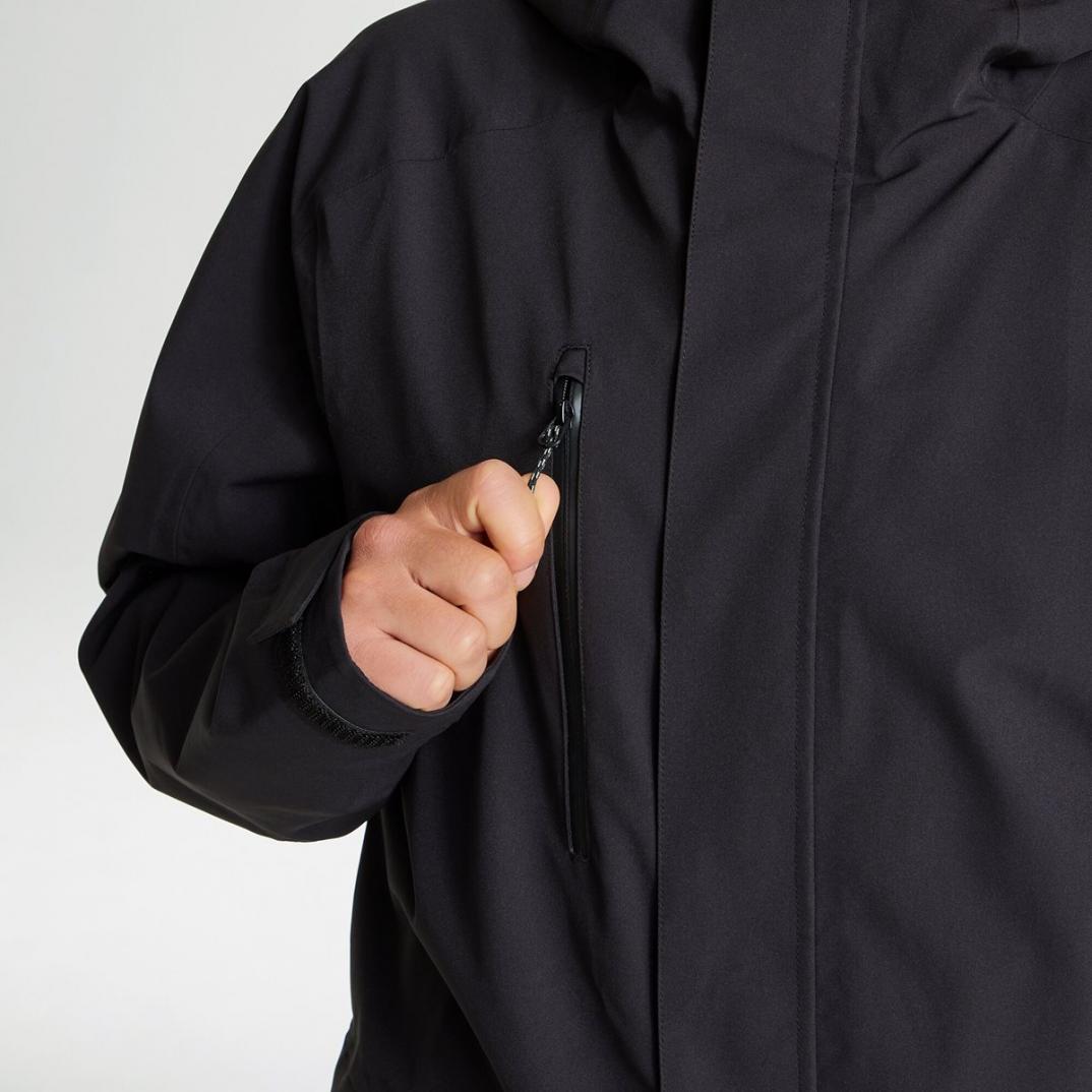 Craghoppers Expert Kiwi Pro Stretch Long Jacket-Black