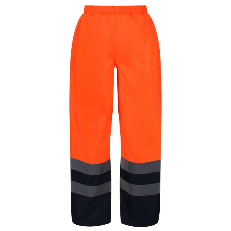 Spodnie odblaskowe Regatta Professional HI-VIS PRO OVERTROUSERS-Orange/Navy