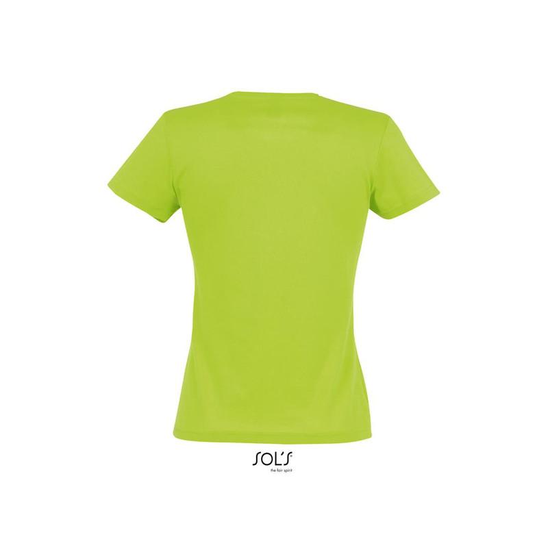 Klasyczna koszulka damska SOL'S MISS-Apple green