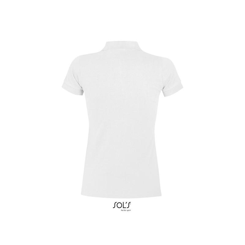 Damska kontrastowa koszulka polo SOL'S PORTLAND WOMEN-White