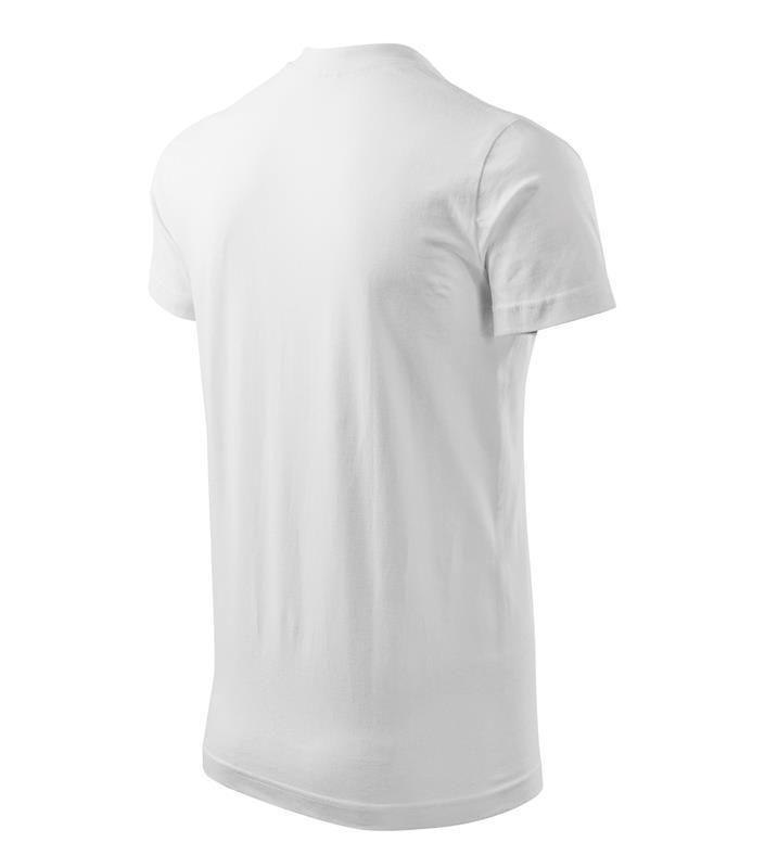 Koszulka reklamowa MALFINI Heavy V-neck 111-biały