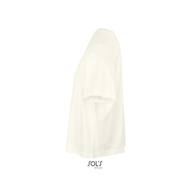 Damski t-shirt oversize SOL'S BOXY WOMEN-Creamy white