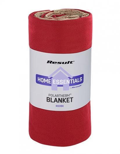 RESULT WINTER ESSENTIALS RT39 Polartherm™ Blanket-Rococco Red