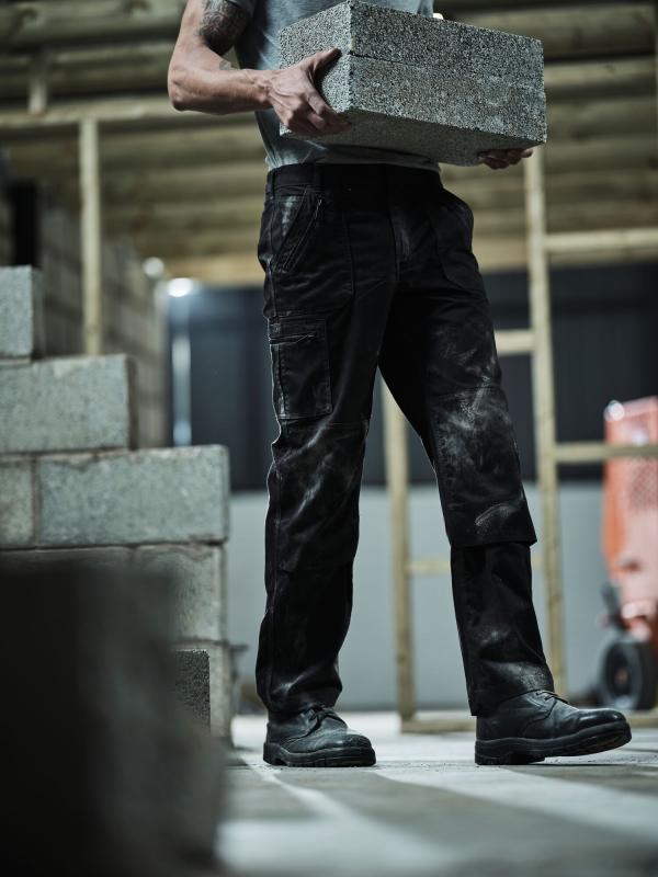 Męskie spodnie robocze Regatta Professional PRO ACTION regular-Black
