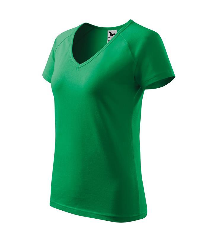 Damska koszulka MALFINI Dream 128-zieleń trawy
