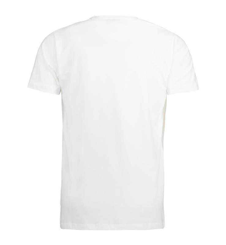 T-shirt męski ze stretchem ID 0594-White