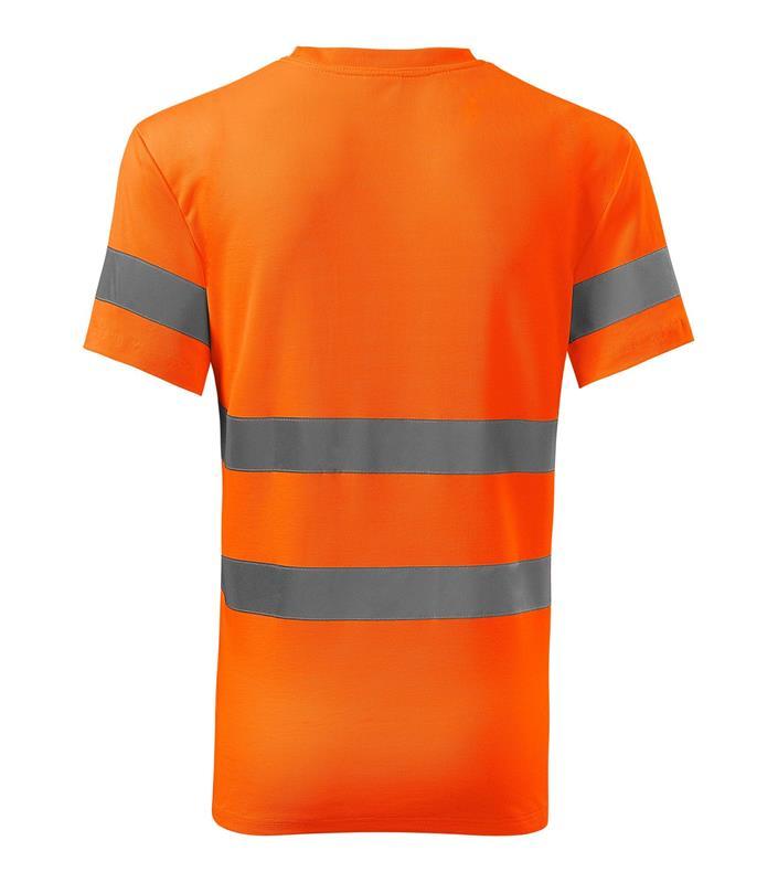 Koszulka unisex RIMECK HV Protect 1V9-fluorescencyjny pomarańczowy