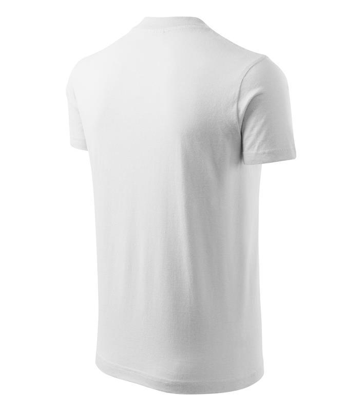 Męska koszulka MALFINI V-neck 102-biały