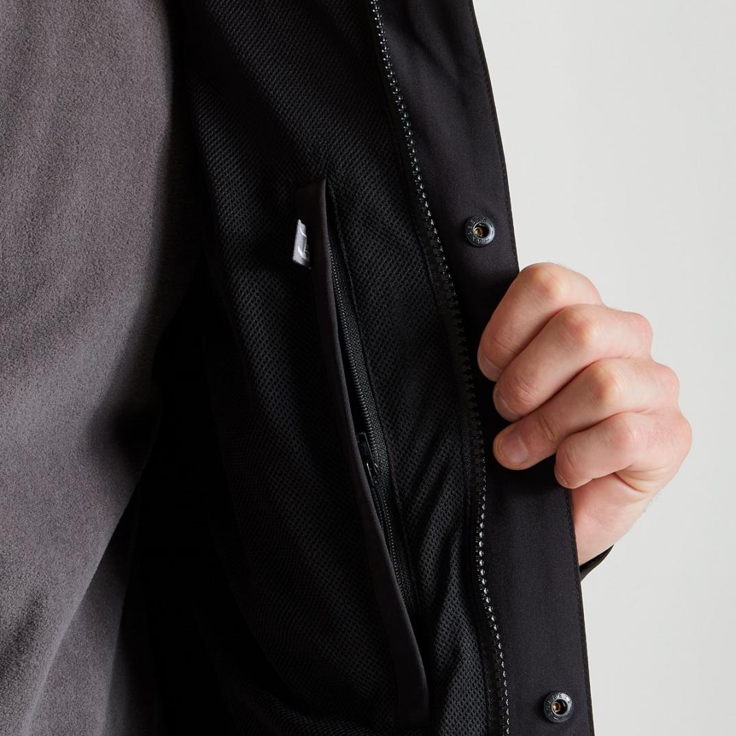 Craghoppers Expert Kiwi Pro Stretch Long Jacket-Black