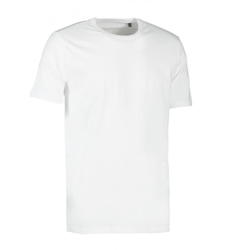 Męski t-shirt ekologiczny ID 0552-White