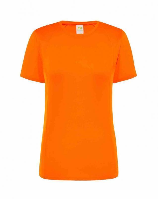 Damska koszulka techniczna JHK TSUL SPOR-Orange fluor