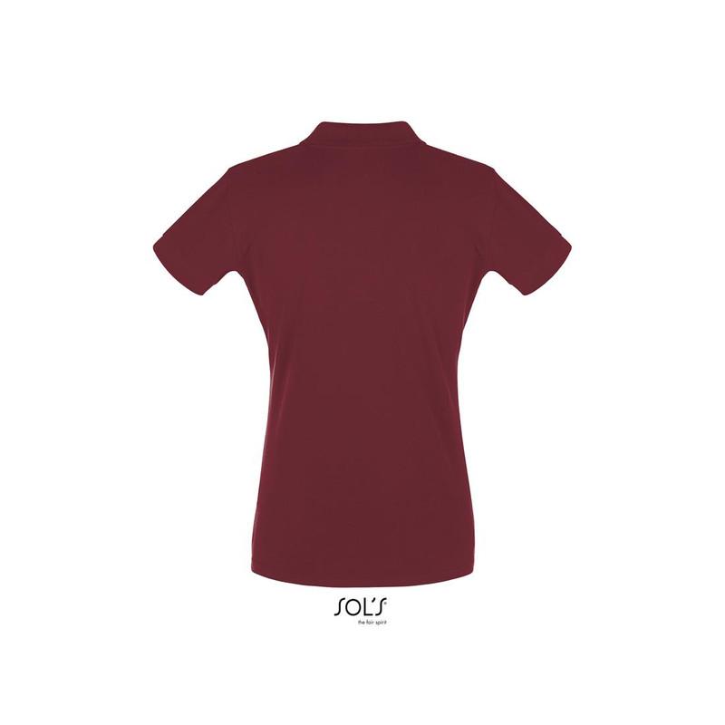 Damska koszulka polo SOL'S PERFECT WOMEN-Burgundy
