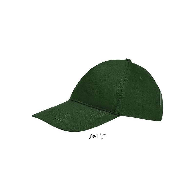5-panelowa czapka z daszkiem SOL'S SUNNY-Bottle green