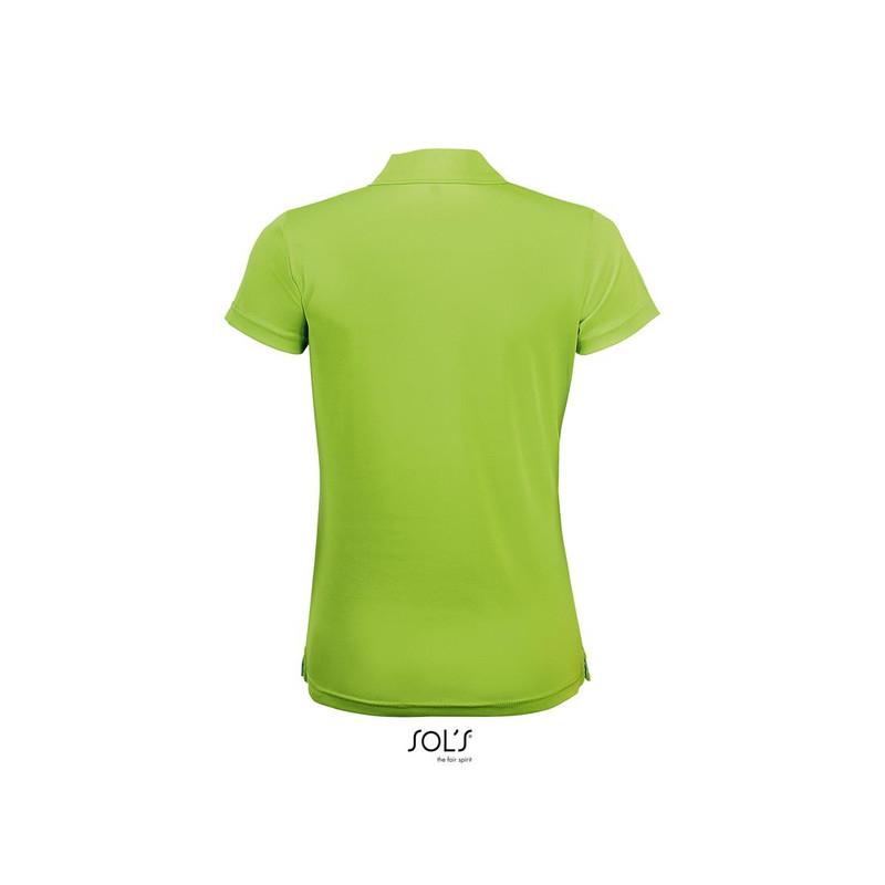 Damska techniczna koszulka polo SOL'S PERFORMER WOMEN-Apple green