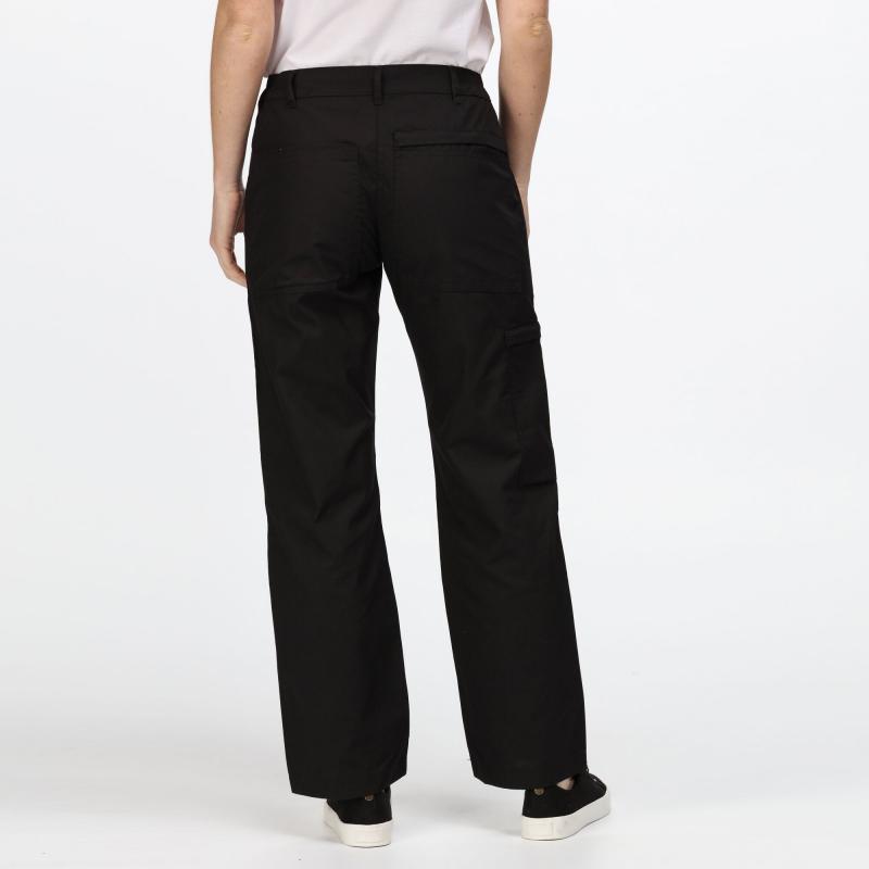 Damskie Spodnie robocze robocze Regatta Professional WOMEN'S NEW ACTION long-Black
