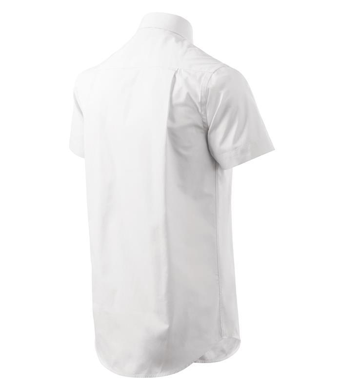 Męska koszula z krótkim rękawem MALFINI Chic 207-biały